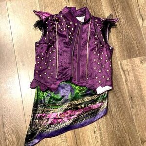 Descendants Mal Halloween Costume size Large 10/12